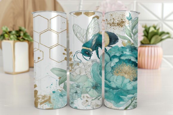 Bee Tumbler Sublimation Design 20oz Review