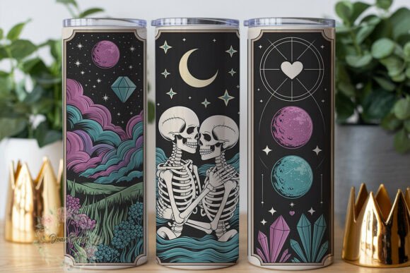 Celestial Skeletons Tumbler Wrap Review