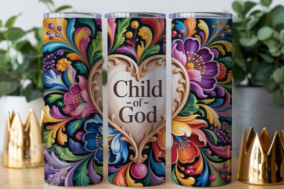 Child of God Floral Tumbler Wrap Review