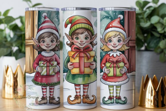 Christmas Elf Gifts 20oz Tumbler Wrap Review