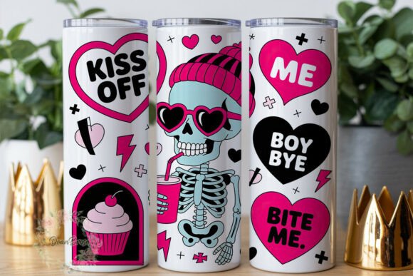 Edgy Skeleton Anti-Valentine Tumbler Review