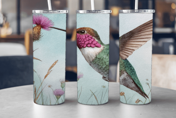 Floral Hummingbird Tumbler Wrap Review