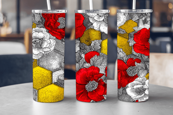 Golden Nectar Bee Tumbler Review for Embroidery Projects