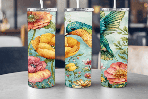 Hummingbird Flower Garden Tumbler Review