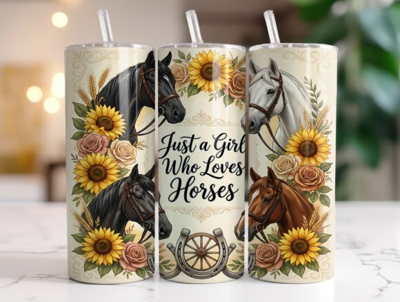 Just a Girl Who Loves Horses Tumbler Review