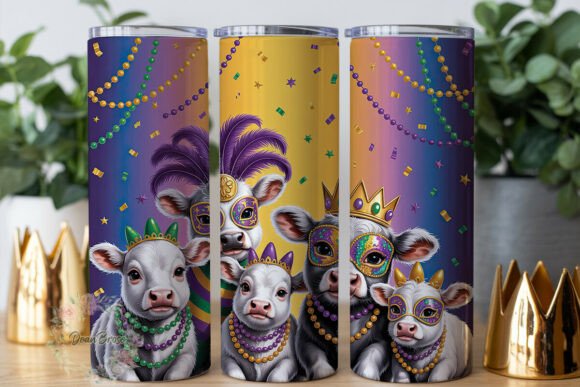 Mardi Gras Bovine Tumbler Wrap Review