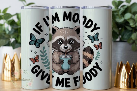 Raccoon with Drink Tumbler Wrap Design Review