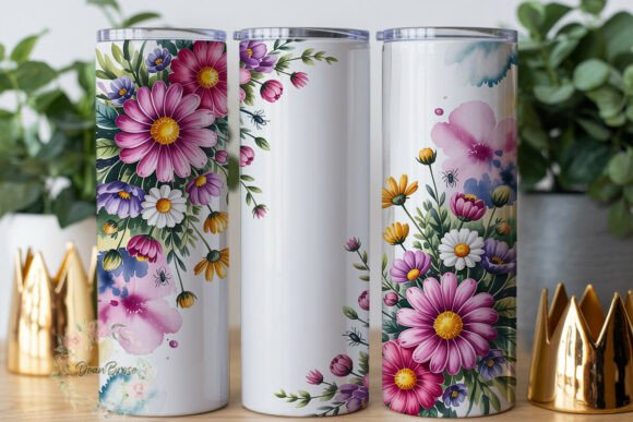 Watercolor Floral AMELIA Tumbler Wrap Review