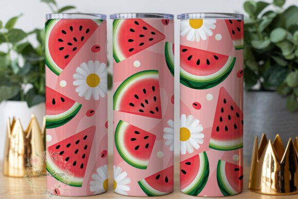 Watermelon Daisy Pink Tumbler Wrap Review